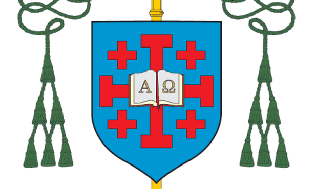 Herb biskupa nominata Romana Pindla