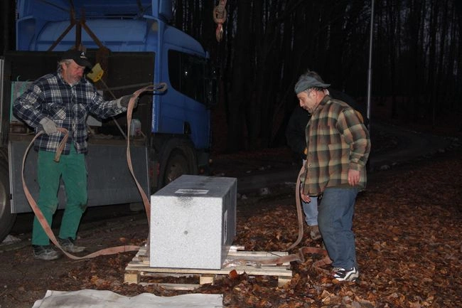 Obelisk jakubowy na Górze Chełsmkiej
