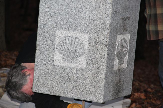 Obelisk jakubowy na Górze Chełsmkiej