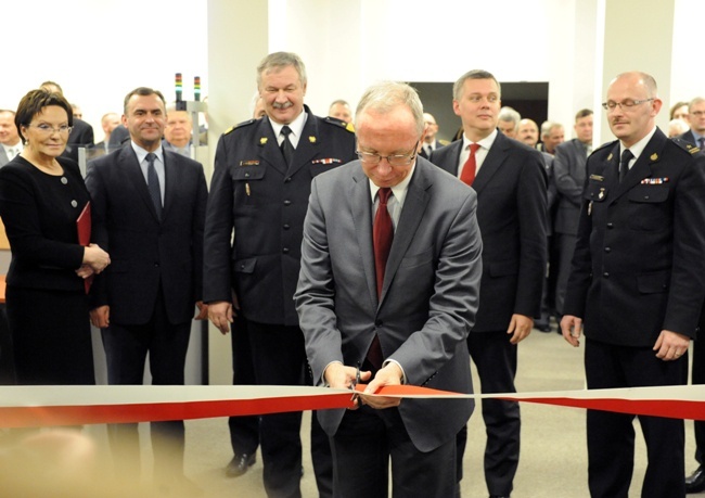 Otwarcie Centrum Powiadomienia Ratunkowego w Radomiu