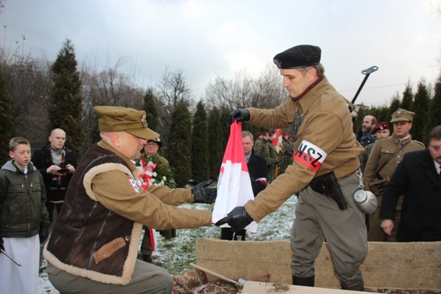 Pożegnanie partyzanta NSZ Edwarda Biesoka