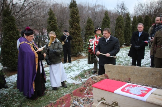 Pożegnanie partyzanta NSZ Edwarda Biesoka