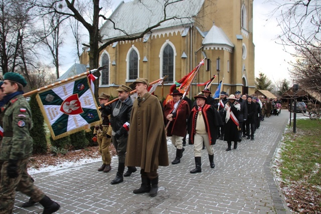 Pożegnanie partyzanta NSZ Edwarda Biesoka