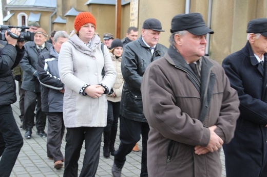 Pożegnanie partyzanta NSZ Edwarda Biesoka