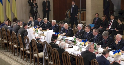 Ukraina: Okrągły stół nie przyniósł porozumienia