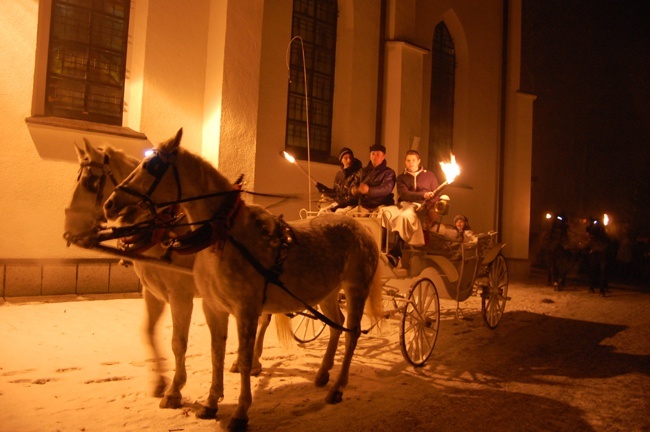 Iluminacja ludźmierskiego sanktuarium 