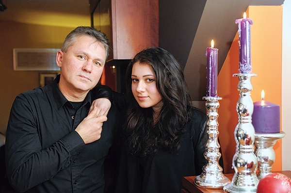  Magdalena Szarwaryn i jej tata Tadeusz umieją ze sobą współpracować