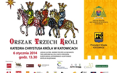 Orszak Trzech Króli, Katowice, 6 stycznia