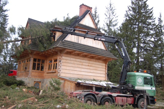 Zakopane po halnym