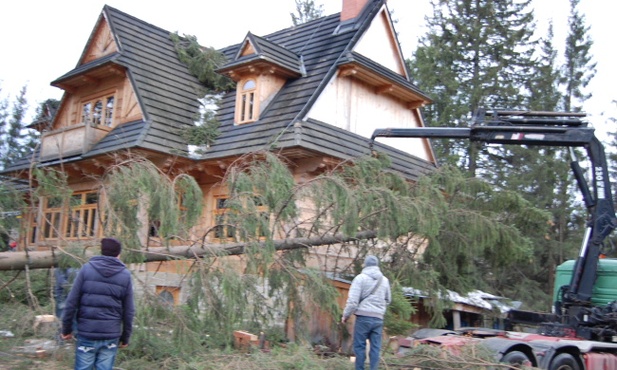 Zakopane po halnym