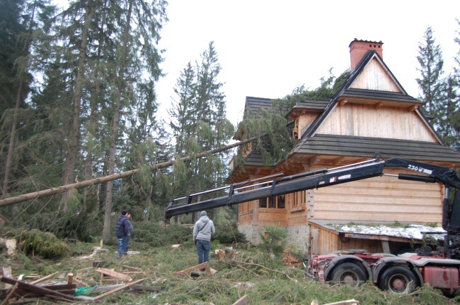 Zakopane po halnym