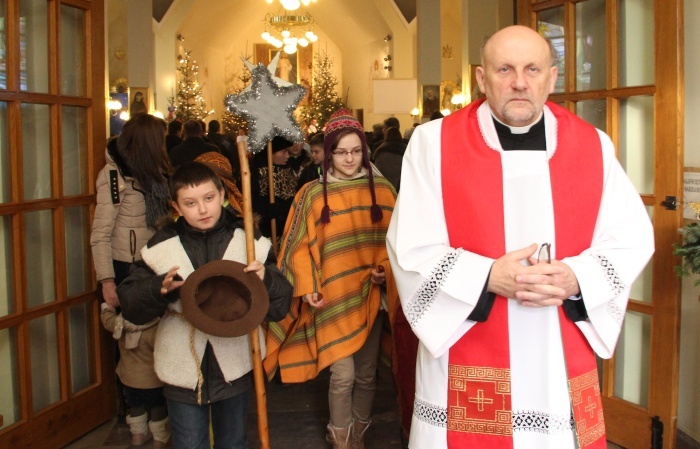 Kolędnicy misyjni z Woli Rzędzińskiej