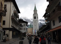Cortina d'Ampezzo bez prądu