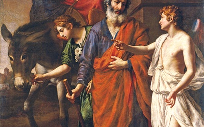 Alessandro Turchi „Ucieczka do Egiptu” olej na płótnie, 1633 Muzeum Prado, Madryt 
