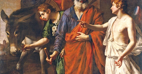 Alessandro Turchi „Ucieczka do Egiptu” olej na płótnie, 1633 Muzeum Prado, Madryt 