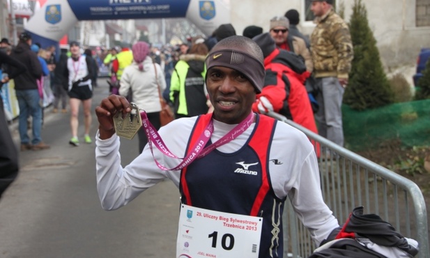 Mwangi triumfował na Trzebnickich Wzgórzach