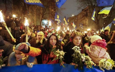 Ukraińcy uczcili mordercę Polaków