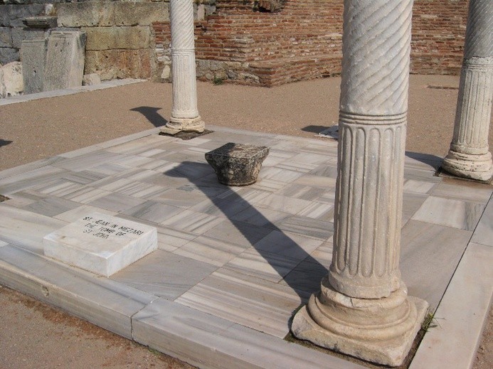 Grób św. Jana Apostoła w Efezie