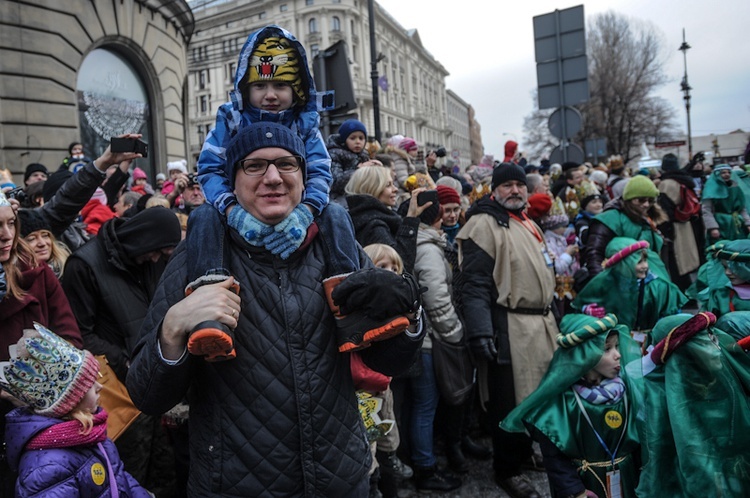 Orszak Trzech Króli w Warszawie cz. I