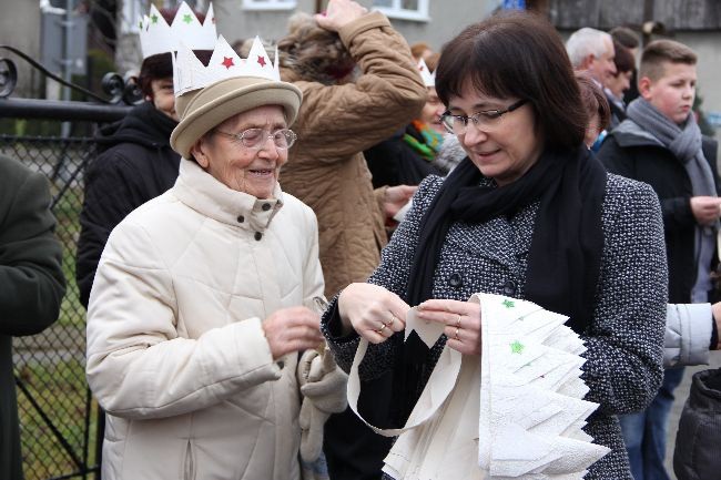 Pochód trzech króli w Zgłobicach