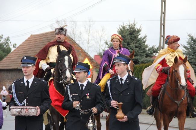Pochód trzech króli w Zgłobicach