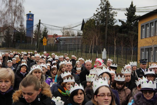 Pochód trzech króli w Zgłobicach