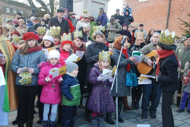 Orszak Trzech Króli w Sandomierzu 