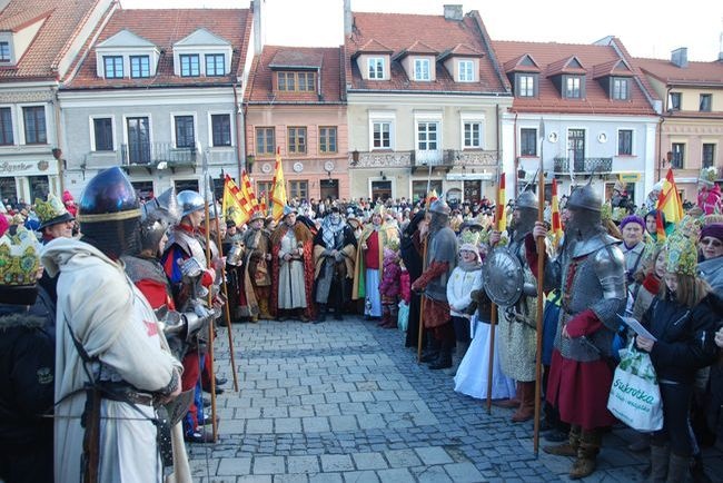 Orszak Trzech Króli w Sandomierzu 