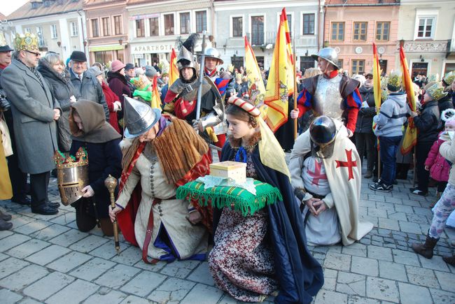 Orszak Trzech Króli w Sandomierzu 