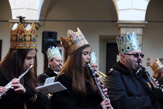 Orszak Trzech Króli w Niepołomicach