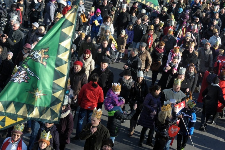 Orszak w Świdnicy - świta pierwsza