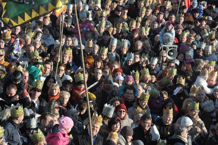 Orszak w Świdnicy - świta pierwsza