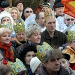 Orszak w Świdnicy - hołd na Rynku