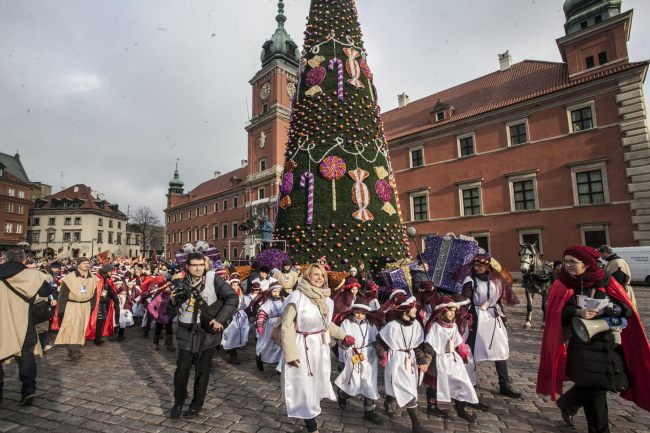 Orszak Trzech Króli w Warszawie cz. II