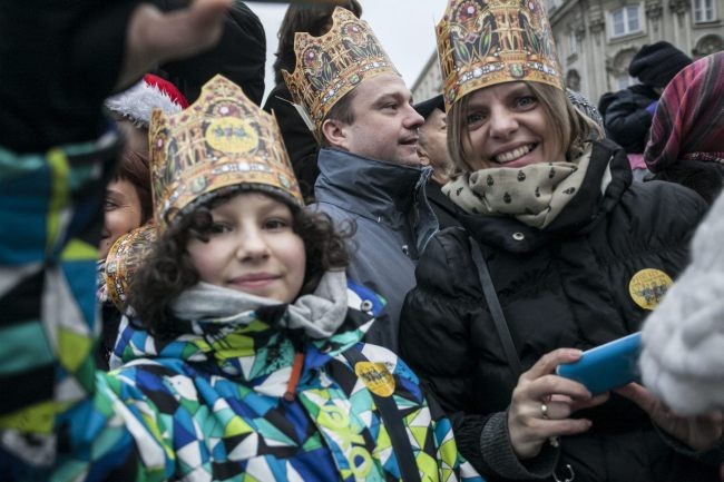Orszak Trzech Króli w Warszawie cz. II