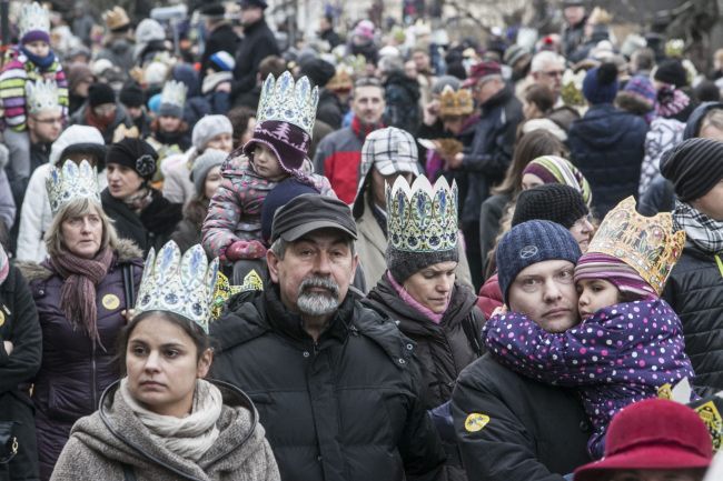 Orszak Trzech Króli w Warszawie cz. II