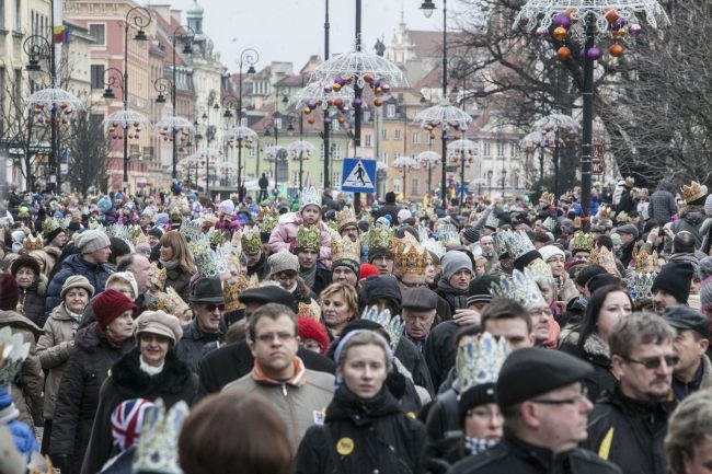 Orszak Trzech Króli w Warszawie cz. II