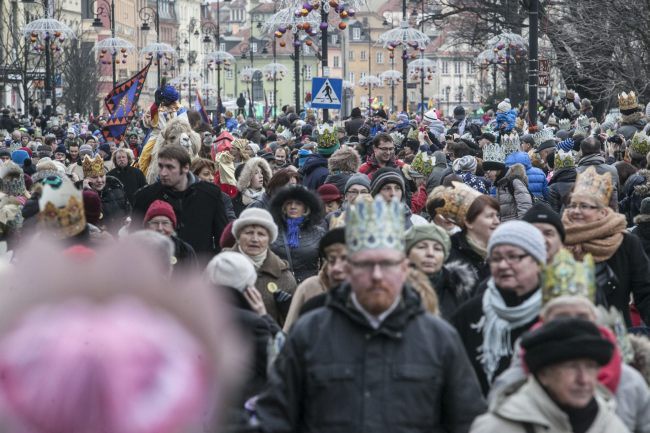 Orszak Trzech Króli w Warszawie cz. II