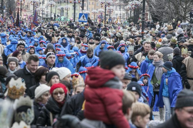 Orszak Trzech Króli w Warszawie cz. II