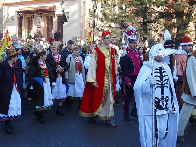 Orszak Trzech Króli w Wieliczce 2014 r. 