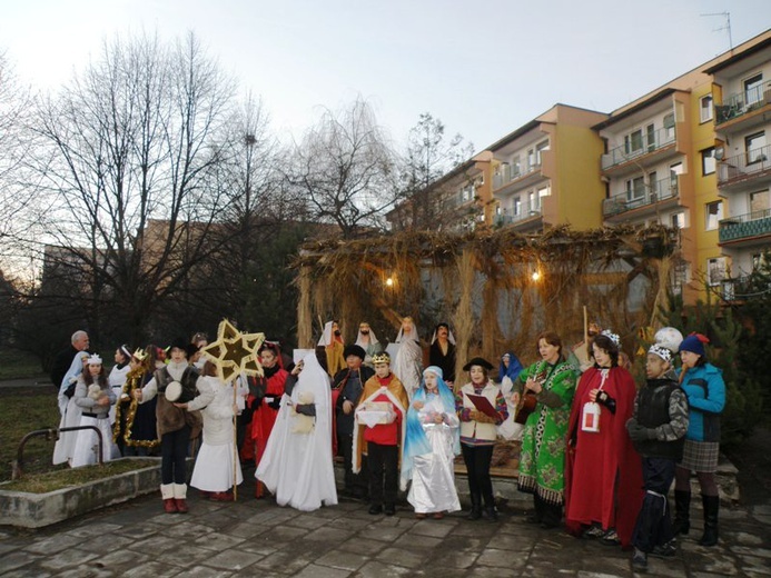 Orszak kolędników w Brzęczkowicach