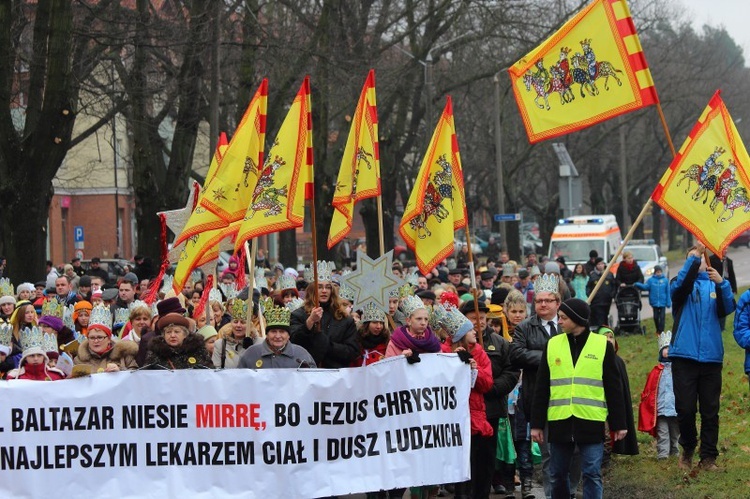 Orszak Trzech Króli w Ostródzie