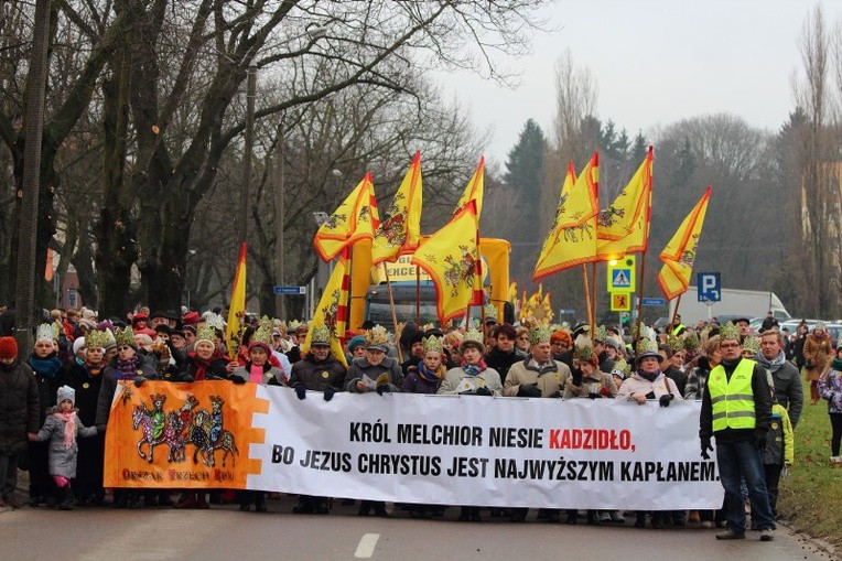 Orszak Trzech Króli w Ostródzie