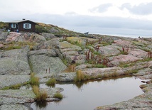 Dom pisarki Tove Jansson na wyspie Klovharun