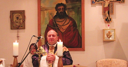  Ks. Pavel Ajchler we wrocławskim schronisku dla bezdomnych