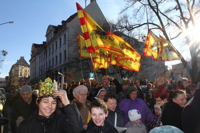 Orszak Trzech Króli w Wałbrzychu