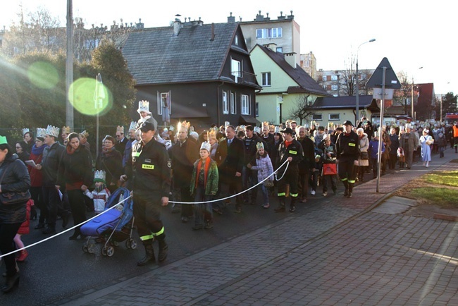 Orszak Trzech Króli w Myślenicach 2014 r.