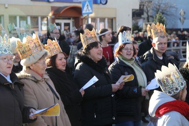 Orszak Trzech Króli w Myślenicach 2014 r.