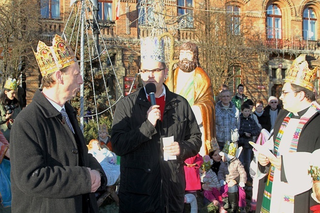 Orszak Trzech Króli w Myślenicach 2014 r.