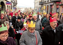  Trzej Królowie ruszyli do stajenki z trzech różnych miejsc, m.in. z ul. Matejki